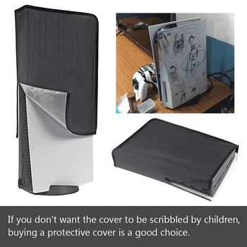 Støvtæt Cover Beskytter Vaskbar støvtæt Dækning for PS5 Playstation 5 Konsol smudsomslag