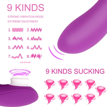 Sugende Vibratorer Til Kvinder Anal Plug Klitoris Sucker Vaginal Massageapparat Vibrerende Dildoer Kvindelige Køn Legetøj For Voksne, Erotisk Wireless