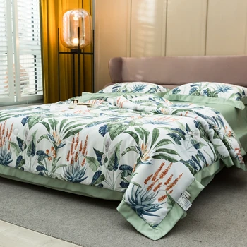 Super bløde, kølige sommer dyner luksus Dyne aircondition tæppe Microfiber Stof, quiltet tæpper Sengetæppe på sengen