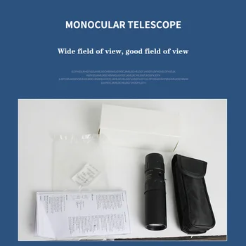 Super Telefoto Monokulare Teleskop Night Vision Fucntion Holdbar Praktisk Klar Vision for Camp Travel MC889