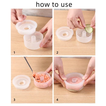 Sushi Donut Form Kaffefaciliteter Danner Maskine Donut Sushi DIY 3D Formen Køkken Mad, Bagning Værktøj