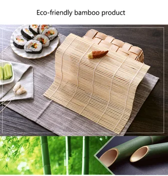 Sushi Værktøjer Bambus Roll Mat Køkken Værktøjer Gadgets Sushi Tilbehør Til Sushi Japansk Mad, Ris Rulle, Forme Sushi Skimmel