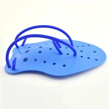 Svømning Padler Indstillelige PVC Silikone Dykning Hånd Padle Svømmehud Handsker