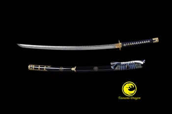 Særlige self temperering T10 stålklinge, Japansk Katana-Tachi Samurai Sværd Full Tang