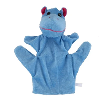 Søde Dyr hånddukker Sæt Legetøj for Børn Børn, Sæt af 10