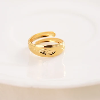Søde Kvindelige Blomst Finger Ring Rose Guld Sølv Farve Vielsesringe For Kvinder Charme Brude Store Engagement Ring
