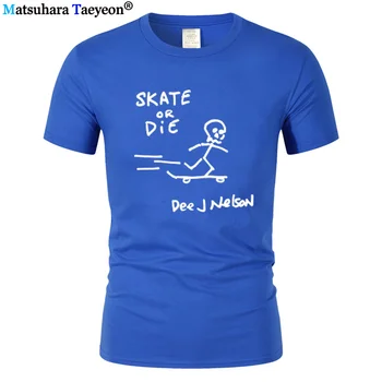 T-shirt Mænd er Top Kvalitet Bomuld Cool Skate Cool T-Shirt Afslappet Sommer Mister Mænd Tshirt O-hals Mandlige Tee