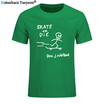 T-shirt Mænd er Top Kvalitet Bomuld Cool Skate Cool T-Shirt Afslappet Sommer Mister Mænd Tshirt O-hals Mandlige Tee