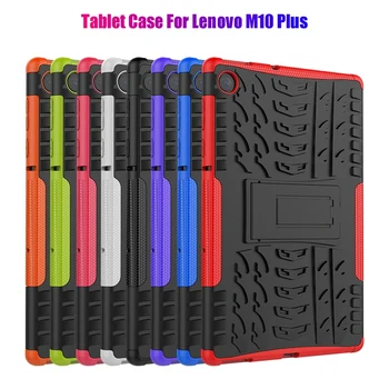 Tablet etui til Lenovo M10 Plus X606 10.3 Tommer Tablet Tilfælde Anti-Slip Beskyttelse Sag Tablet Stå