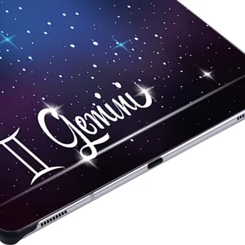 Tablet etui til Samsung Galaxy Tab A7 10,4 tommer 2020 T500 T505 Konstellation Mønster Nye Holdbare Slank Shell Cover + Gratis Stylus