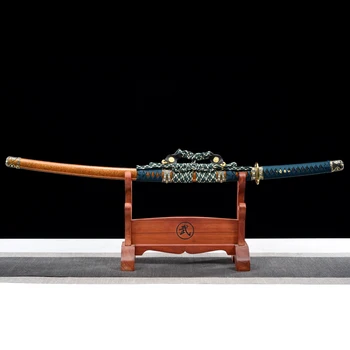 Tachi Japansk Katana Sværd 1095 Stål Hånd Smedning Samurai Full Tang Kniv Skarphed God sejhed Home Decor