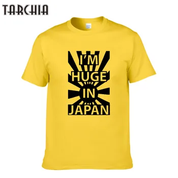 TARCHIA Klassisk T-Shirt til Mænd, Bomuld kortærmet God Kvalitet T-shirt Top Tees Nye Sommer Stil Brev Print T-Shirts til Mænd