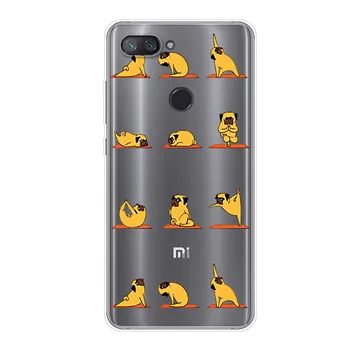 Tegnefilm Dog Tilfældet For Xiaomi Mi-8 Lite/Mi-8 Unge (Mi-8X),Mobil Shell,TPU Materiale Malet Farve Maleri Tilfælde.19 Farver!