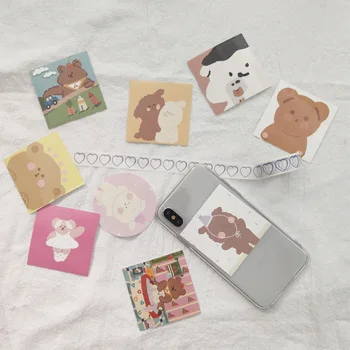 Tegnefilm Gummy Bear Søde Klistermærker 20 Stk koreanske Ins Mobiltelefon Papirvarer Kuffert Square Kort Diy-indlæg, er det Dekorativt Mærkat