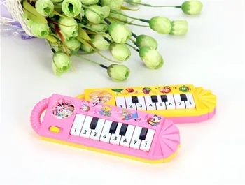 Tegnefilm Mini Klaver Baby Kids Elektroniske Tastatur Bærbare Intelligent Musik Toy Børn Musikinstrument Tidlig Uddannelse Toy
