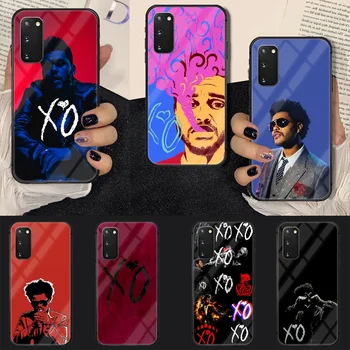 The Weeknd XO Telefon Hærdet Glas Cover til Samsung Galaxy A M 12 20 21 30 31 40 50 51 52 70 71 72 E S Coque Vandtæt