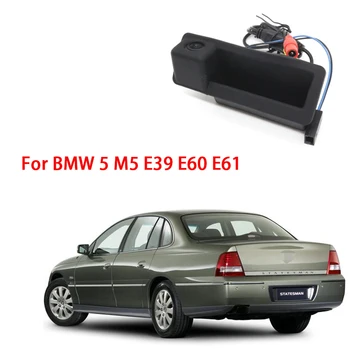 Til BMW 5-M5 E39 E60 E61 Dynamisk Forløb Parkering Linie Bil Omvendt Backup bagfra Trunk Håndtere Kamera