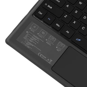 Til Microsoft Surface Pro 3/4/5/6/7 Tablet Trådløse Bluetooth3.0 Tastatur Type-C Ultra tynd Tablet Tastatur til PC Gaming Laptop
