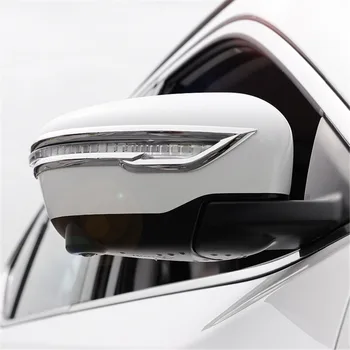 Til Nissan X-trail Rogue T32 2016 Bagerste Se Side Spejl Cover Trim bånd Dekoration Bil Styling Tilbehør