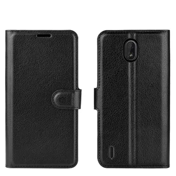 Til Nokia C1 Case Cover Wallet Læder Taske Til Nokia C1 Flip Læder Telefonen Tilfælde Stå Cover Til Nokia C1