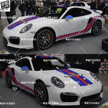 TIL Porsche 911 bil mærkat kroppen ændring personlige brugerdefinerede mærkat film