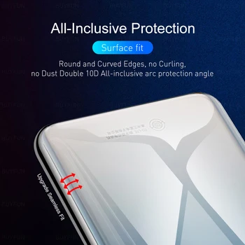 Tilbage Protector Hydrogel Film Til Samsung Galaxy S9 S8 A80 A90 5G A91 S Note 8 9 J6 A8 Plus 2018 Z-Flip Ikke Beskyttende Glas