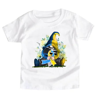 Toddler Baby Børn Piger Drenge Sommeren Solsikker Bee Trykt T-shirt, Toppe Tøj Cocomelon Drenge Tøj Vetement Fille