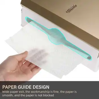 Toilet Papir Håndklæde Dispenser Tissue Box Vægmonteret Holder Badeværelse Tilbehør