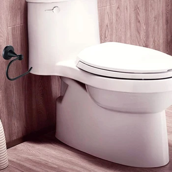 Toiletpapir Holder til Badeværelse Hånd Væggen MountedTowel Stativer vægbeslag Badeværelse Hardware Bøjle i Rustfrit Nikkel