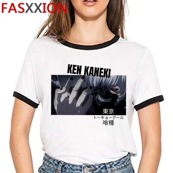 Tokyo Ghoul Kaneki Ken t-shirt t-shirt til mænd casual grafiske tees grunge hvid t shirt tøj sommer top hvid t-shirt harajuku