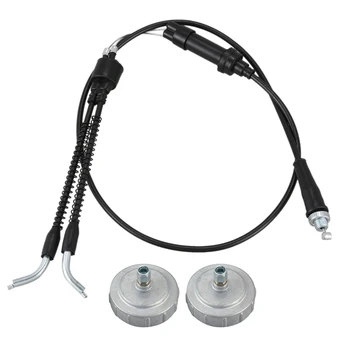 Tors Slet Fjernelse Eliminator Kit til Yamaha Banshee Gas Kabel-Caps Tomgang Skruer