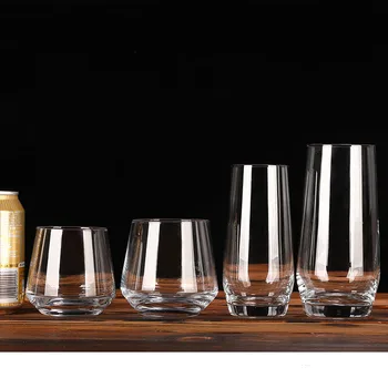 Transparent Glas, Kop Mousse Stor Mave Kop Yoghurt, Mælk, Juice, Morgenmad Whiskey Cup Japansk Stil vinglas Glas whisky