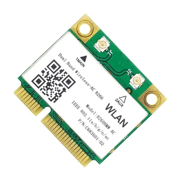 Trådløs Bluetooth-4.2 netværkskort Dual-Band-5G/2,4 G 7265/8260/8265 hellenic mining watch 802.11 AC netkort til PC med Mini-PCIe
