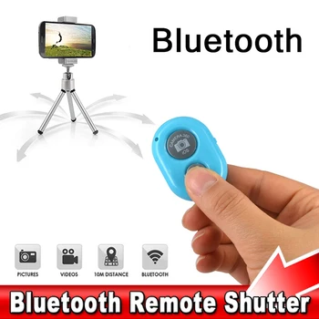 Trådløs Bluetooth-Selfie Kamera, Fjernbetjening Multi-farve Lukker 10m Afstand Selfie Let Og Transportabel Fjernbetjening