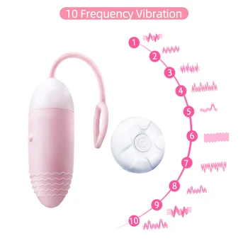 Trådløs Fjernbetjening Vibrerende Massager Elsker Æg Bullet Vibratorer til Kvinder Klitoris Stimulator Skeden Voksen Sex Produkter
