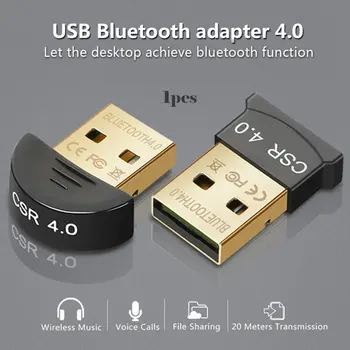 Trådløs USB Bluetooth 4.0-Adapter Mini Bluetooth Dongle, Musik, Lyd, Bluetooth-Sender-Modtager-Adapter Til PC Beregne