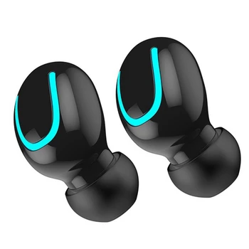 Trådløse Hovedtelefoner,5.0 Bluetooth Øretelefoner med Opladning Rum 10M In-Ear Hovedtelefoner til at Køre/Tale Chatt,Sort