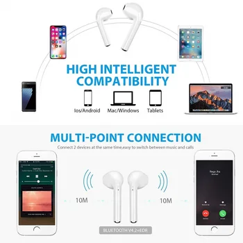 Trådløse Hovedtelefoner Til LG X5 Android En Bluetooth-Øresneglens Musik Ørestykker Ørepropper