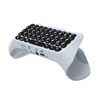 Trådløst Bluetooth Tastatur Til PS5 Controller Bærbare Gamepad Eksterne Tastatur 3,5 mm Jack Indbygget Højttaler Vildt Tilbehør