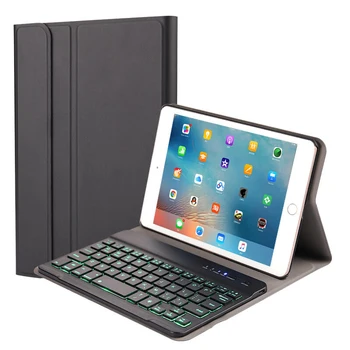 Trådløst Tastatur med baggrundslys Tilfælde Stå til iPad Mini12345 Luft Air2 Luft 4 10.9 Tilfælde iPad 9.7 Pro9.7 10.2 Pro 11 Luft Magnetisk Cover