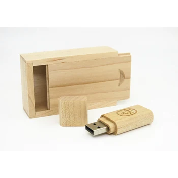 Træ-USB-Flash-Drev, pen-drev, 4GB, 8GB, 16GB, 32GB, 64GB tilpassede usb flash stick stick memory stick flash-kortets hukommelse, disk