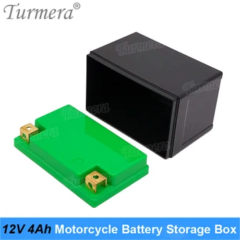 Turmera 12V 4Ah 5Ah Motorcykel Batteri Opbevaring Batteri Kasse 10Piece 18650 Li-ion Batteri eller 5Piece 32700 Lifepo4 Batteri