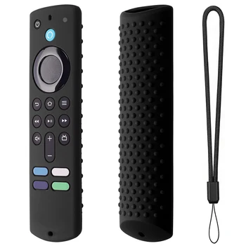 TV-Fjernbetjening Cover etui Til Amazon Fire TV Stick 3rd Gen 2021 Controller, Non-slip Silikone Fjernbetjening Sag