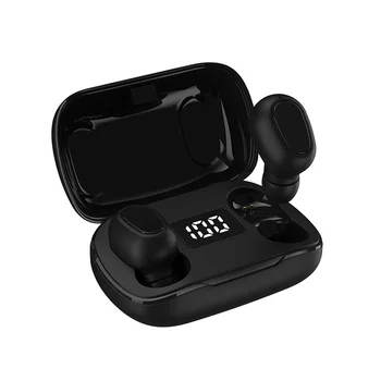 Tws Bluetooth-5.0 Hovedtelefoner Headset Øretelefoner Stereo Trådløse Hovedtelefoner Lyd Støtte Android iOS Opladning Max L21 Pro
