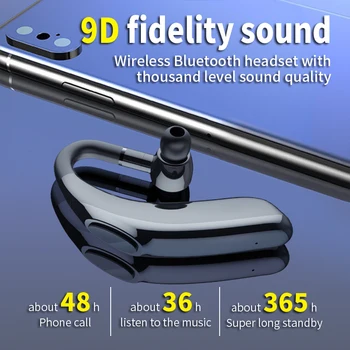 TWS Bluetooth-kompatible Hovedtelefoner X18 Trådløse Hovedtelefoner Stereo Noise Cancelling Business Vandtætte Øretelefoner Headset Med Mic