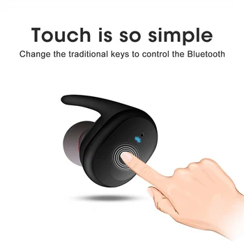 TWS Trådløse Bluetooth-5.0 Øretelefoner, Hovedtelefoner, Øretelefoner Til din Smartphone-2021 Varme For Iphone-Samsung Xiaomi Hovedtelefoner