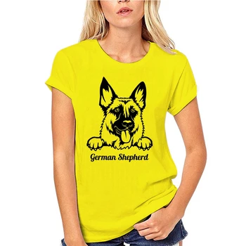 Tyske Shepherd T-Shirt Herre Dog Elsker Gave Til Stede Shephard Fødselsdag Gave T-Shirt