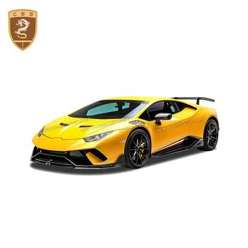 Tør Carbon Fiber Hætte For Lamborghini Huracan LP610 LP580 V Style Bil Tuning Motorhjelm (Udskiftning) Body Kit Til LP610 Racing