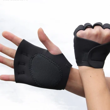 Udendørs Ridning Halv Finger Fitness Handsker anti-slip Åndbar stødabsorberende Handsker