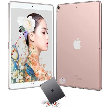 Ultra Slim HD-Gennemsigtig Klar Beskyttende etui Til iPad 7th 8th Gen 10,2 tommer Fuld Dækning bag cover Til iPad 10.2